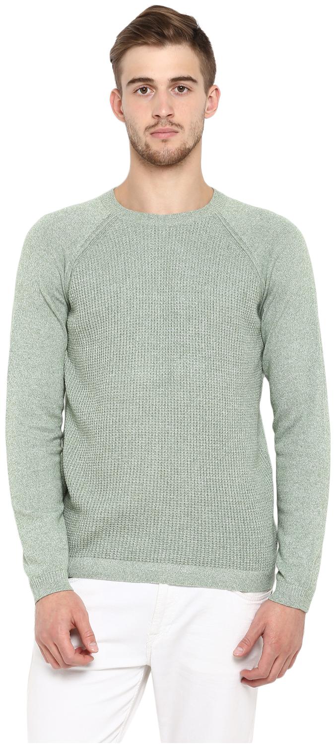 

Red Tape Men Cotton Green Sweater
