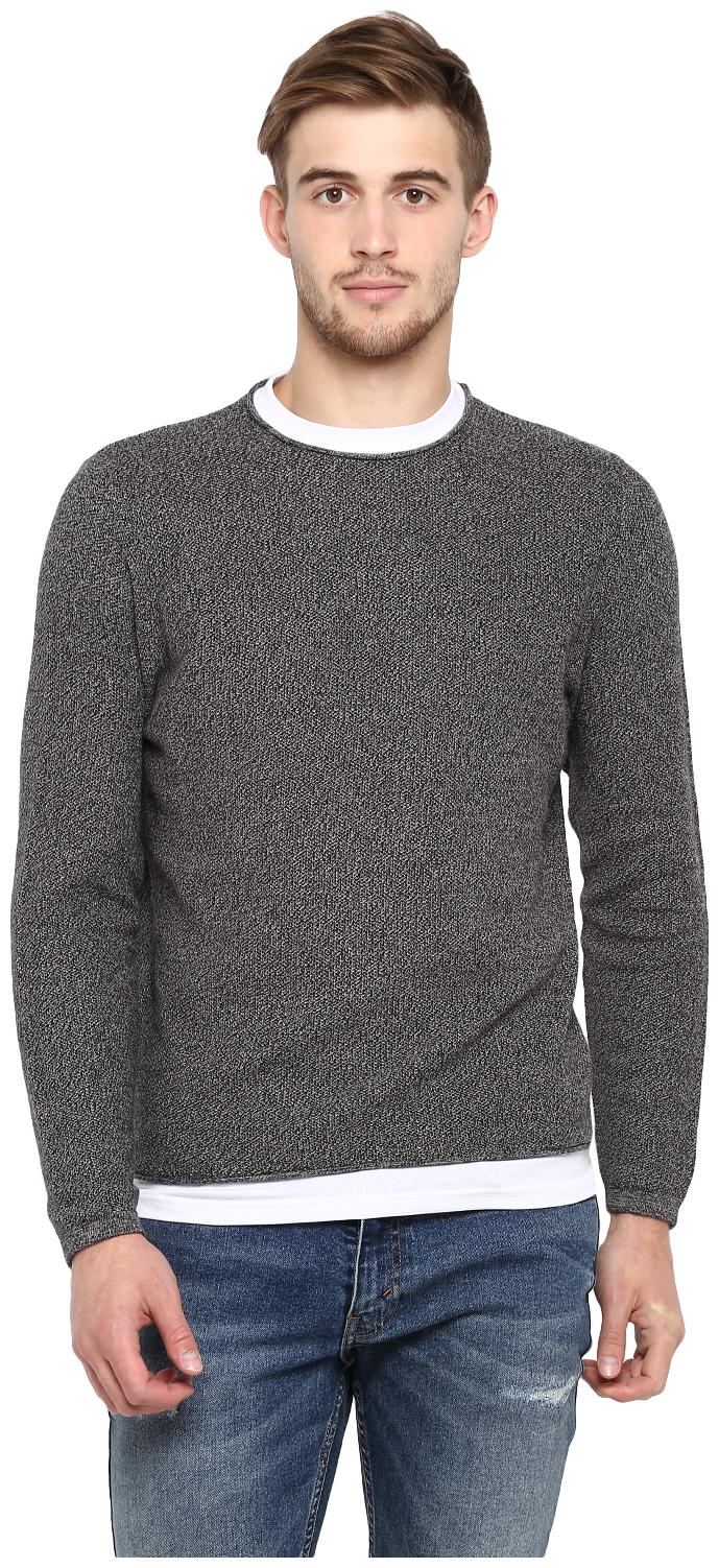 

Red Tape Men Cotton Grey Sweater