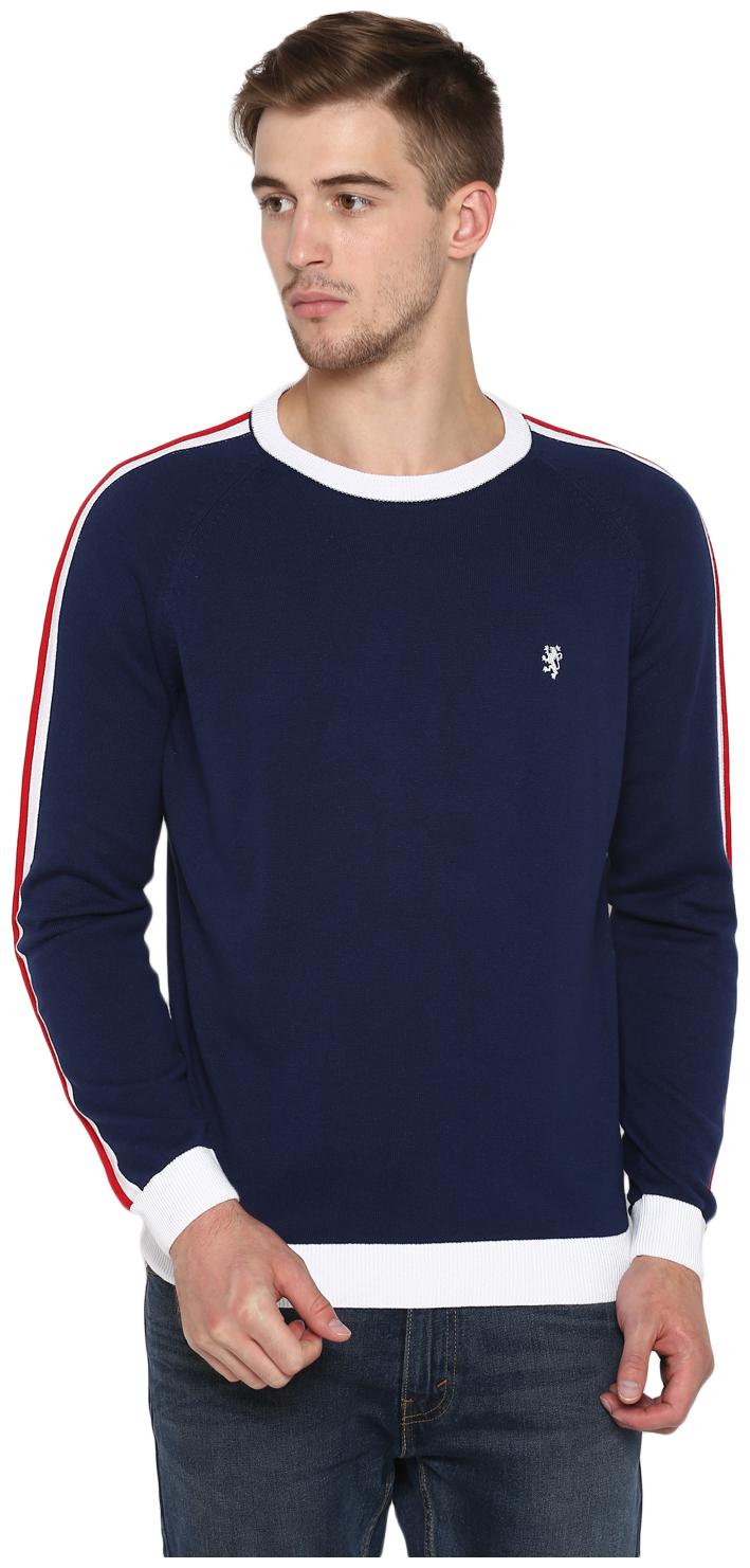 

Red Tape Men Cotton Navy Sweater
