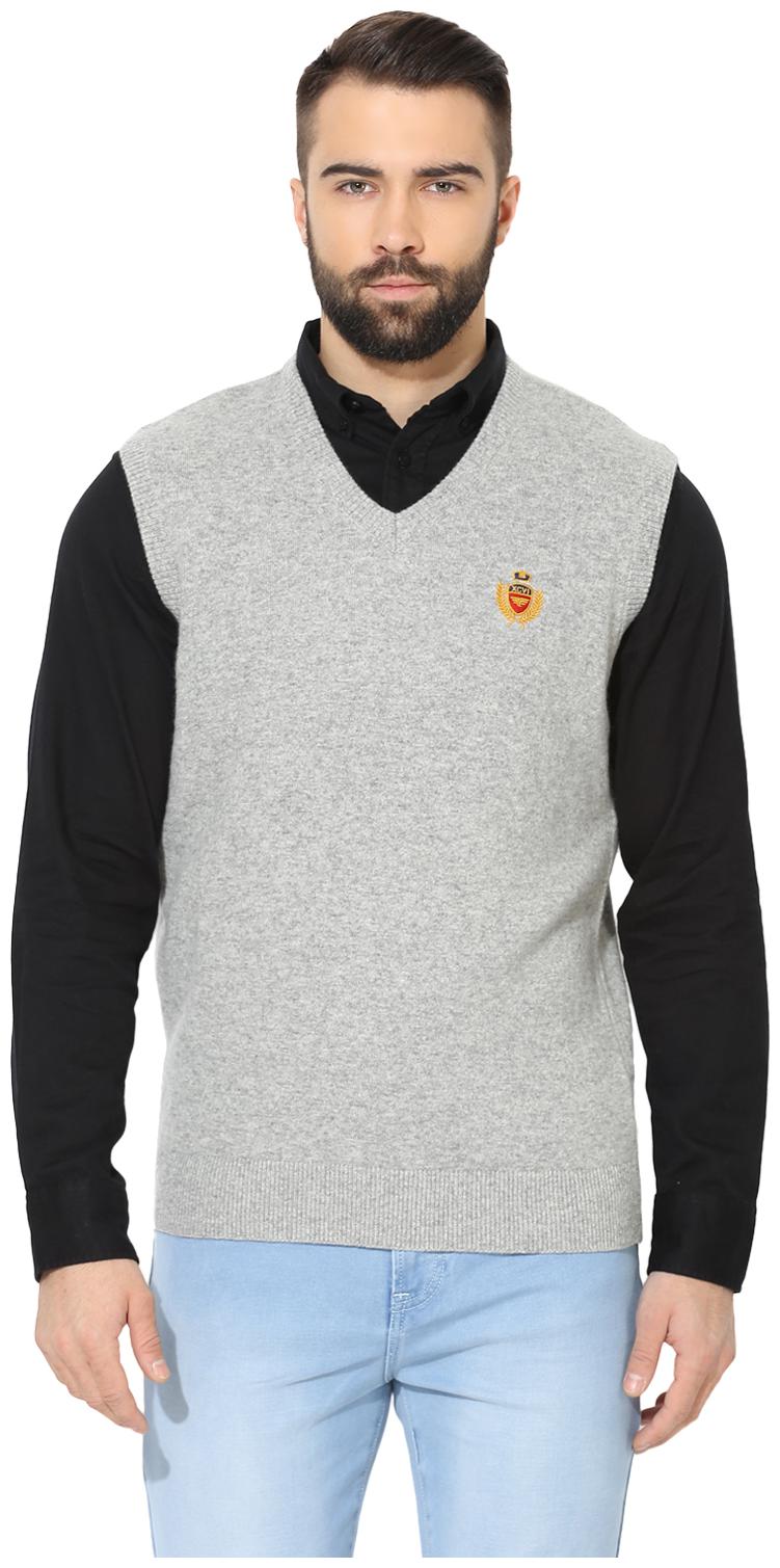 

Red Tape Men s Lt Grey Sleeveless Casual Sweater
