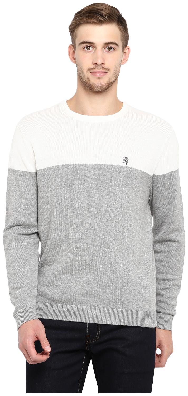 

Red Tape Men Cotton Grey Sweater