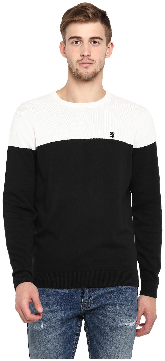 

Red Tape Men Cotton Black Sweater