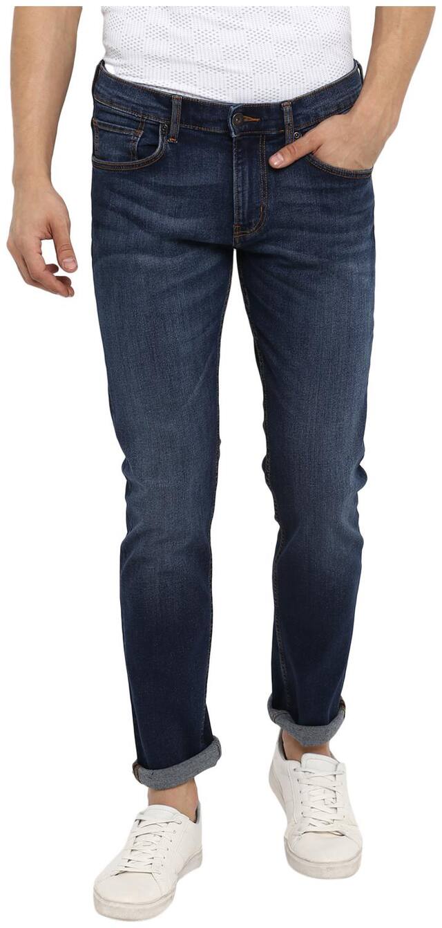 Red Tape Men Blue Slim Fit Jeans