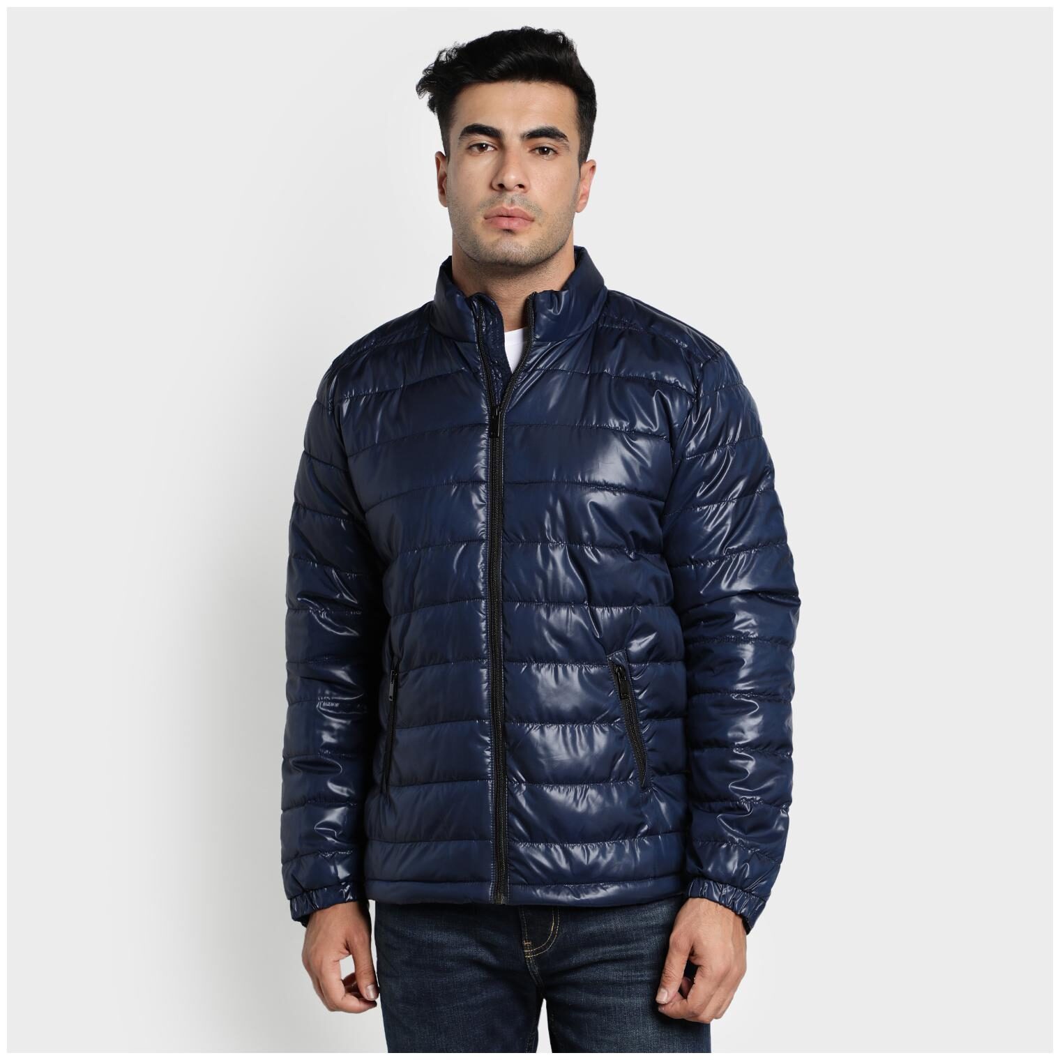 

Red Tape Men Blue Solid Bomber jacket