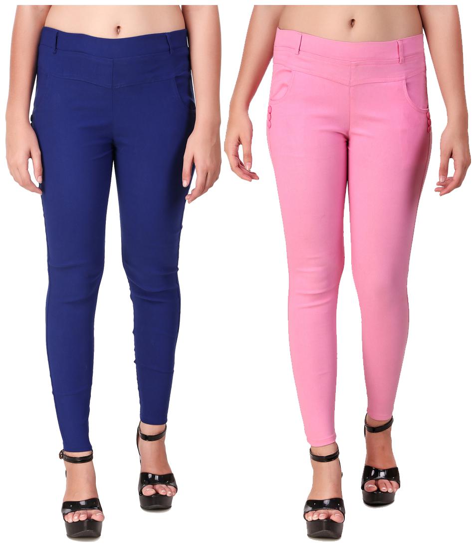 

Red Vee Women Blue Pink Skinny fit Jegging