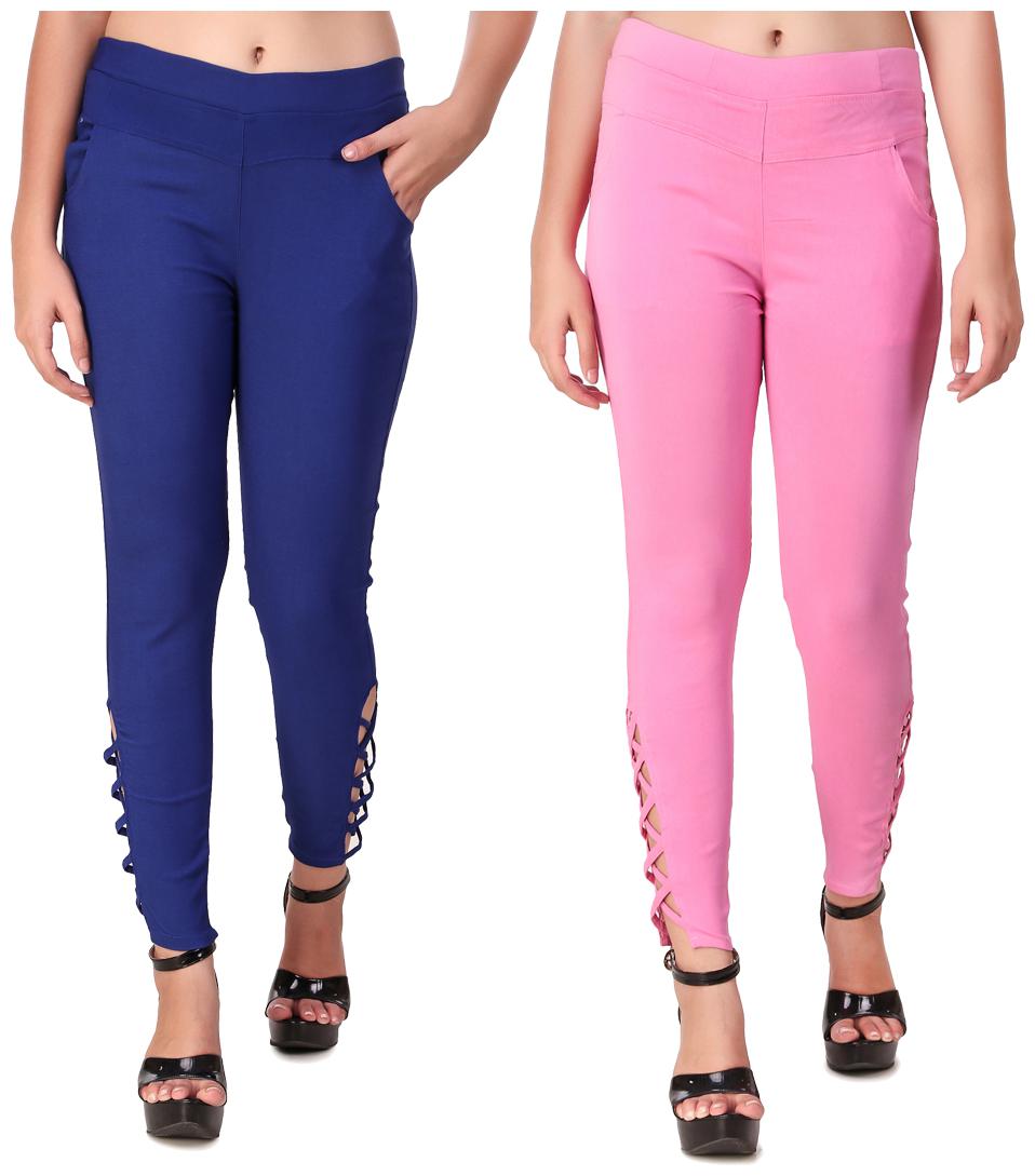 

Red Vee Women Blue Pink Skinny fit Jegging