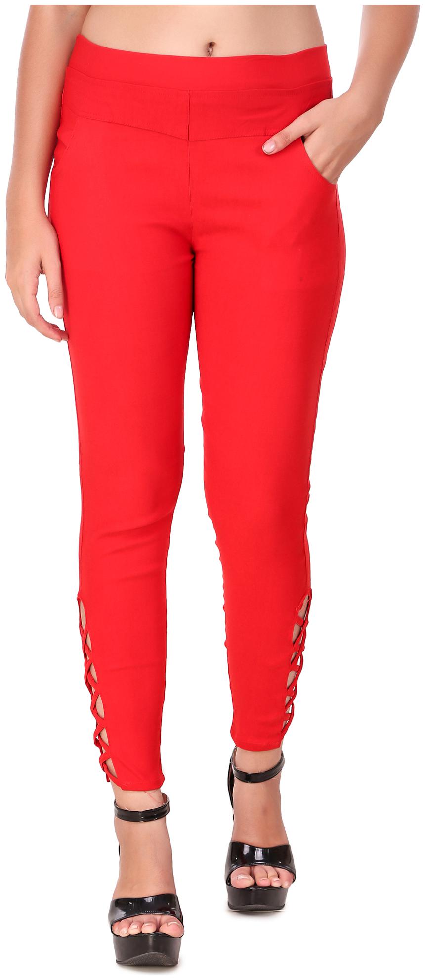 

Red Vee Women Red Skinny fit Jegging