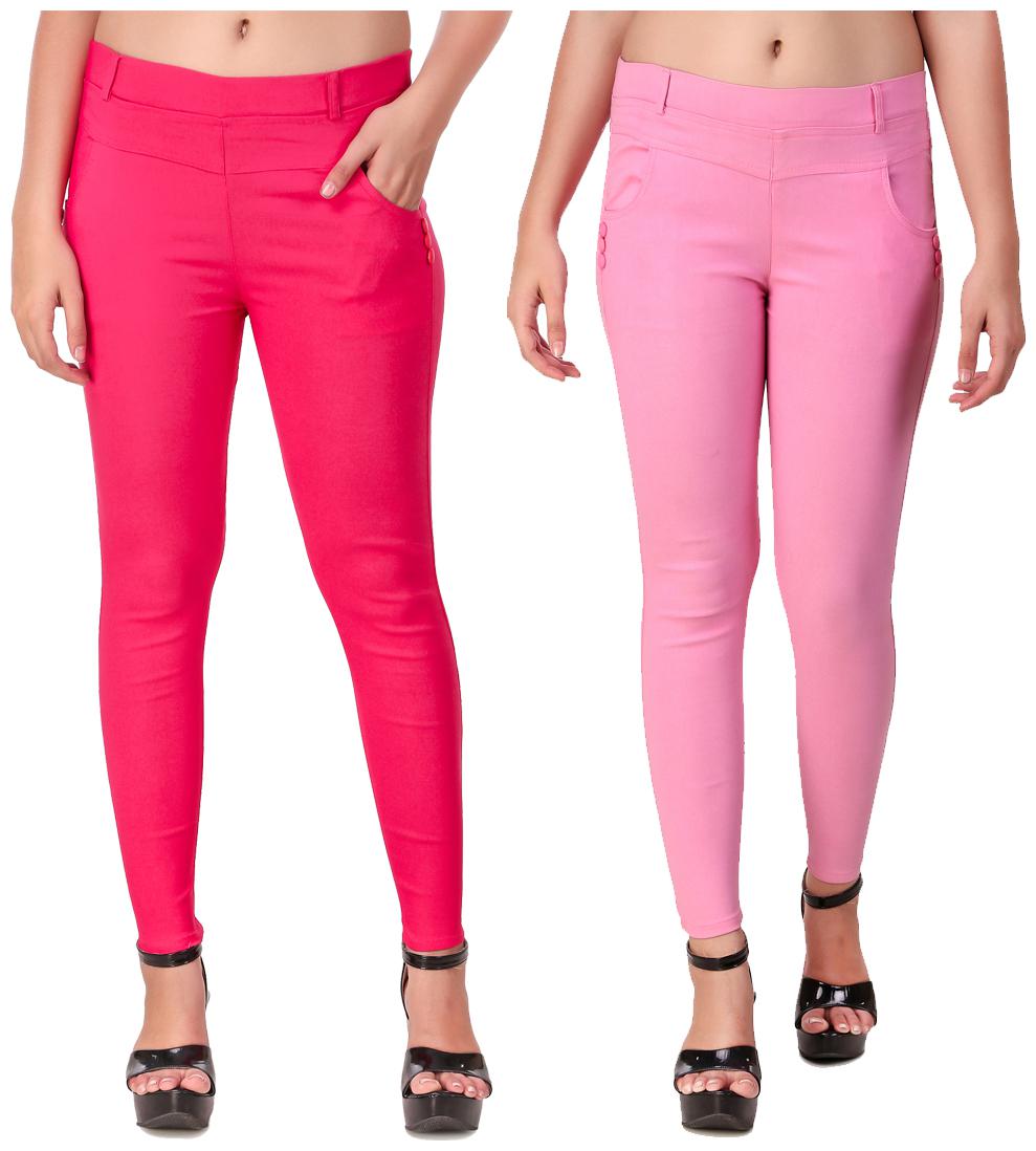 

Red Vee Women Pink Skinny fit Jegging