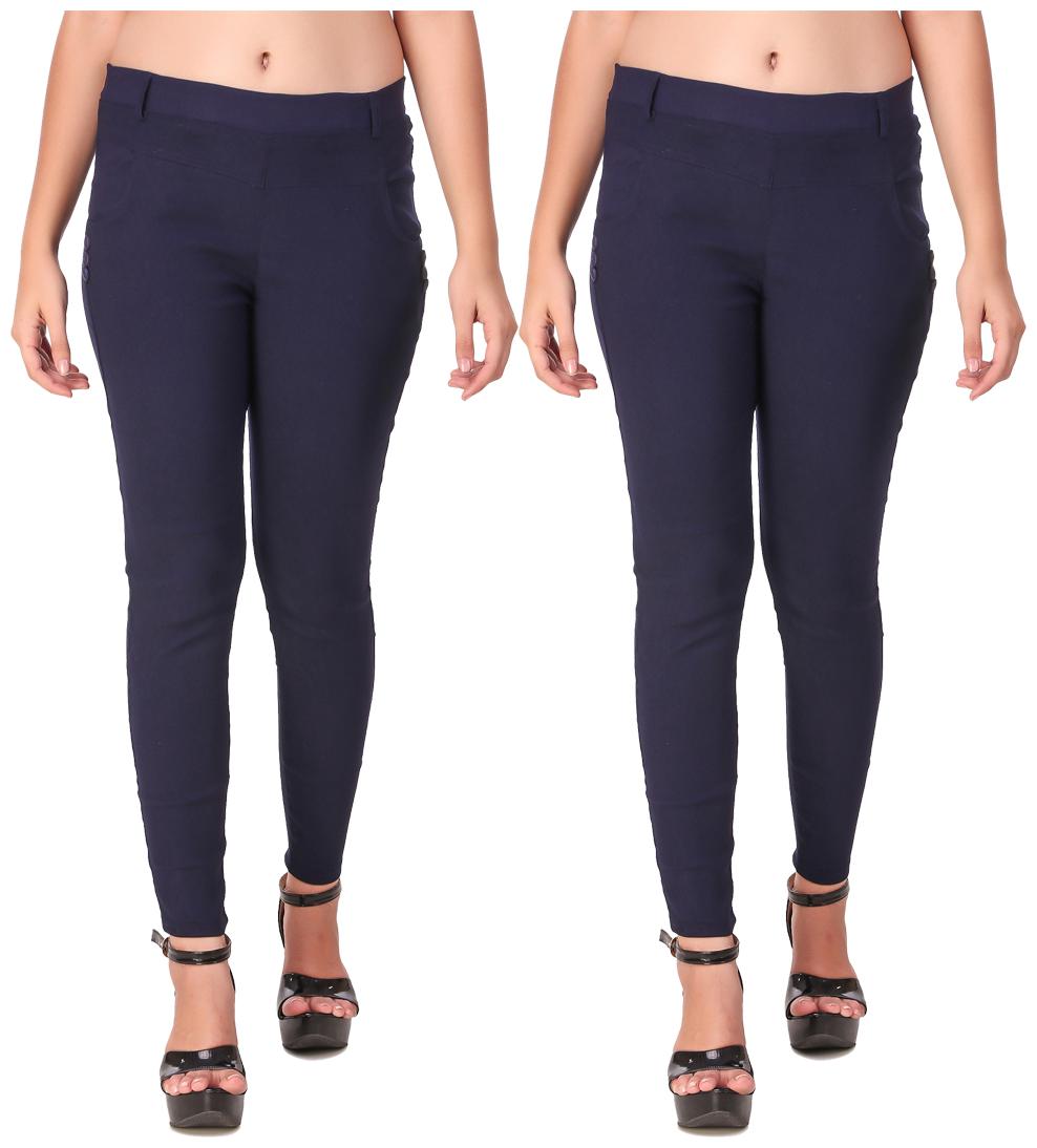

Red Vee Women Navy Skinny fit Jegging