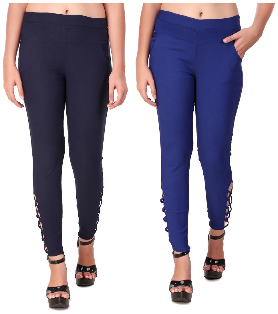 

Red Vee Women Navy Blue Skinny fit Jegging