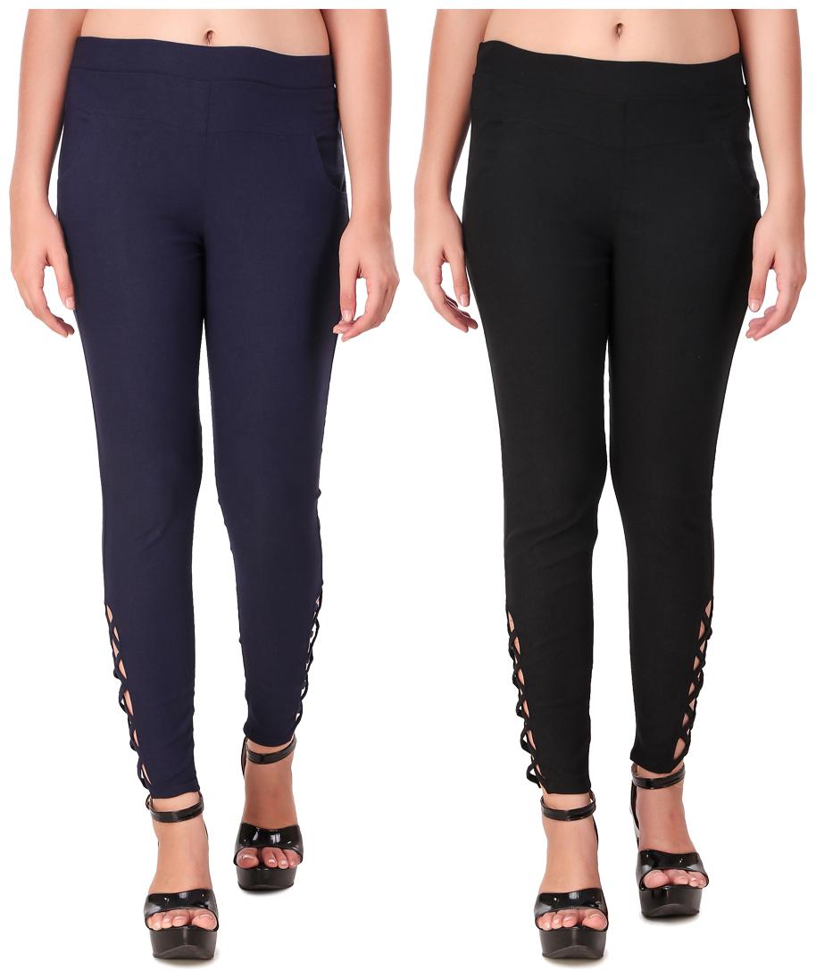 

Red Vee Women Navy Black Skinny fit Jegging