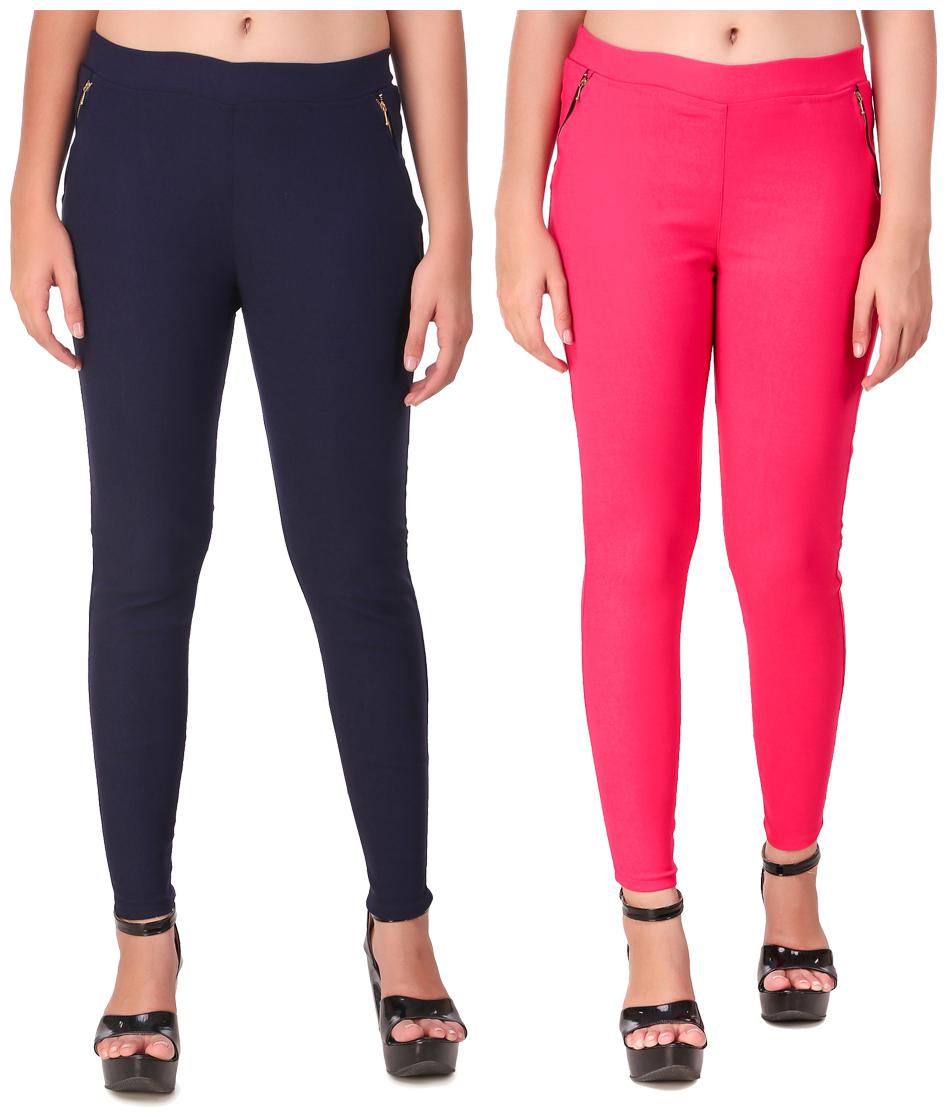 

Red Vee Women Navy Pink Skinny fit Jegging