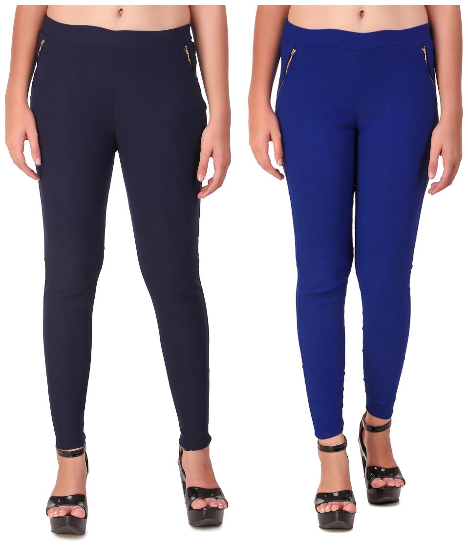 

Red Vee Women Navy Blue Skinny fit Jegging