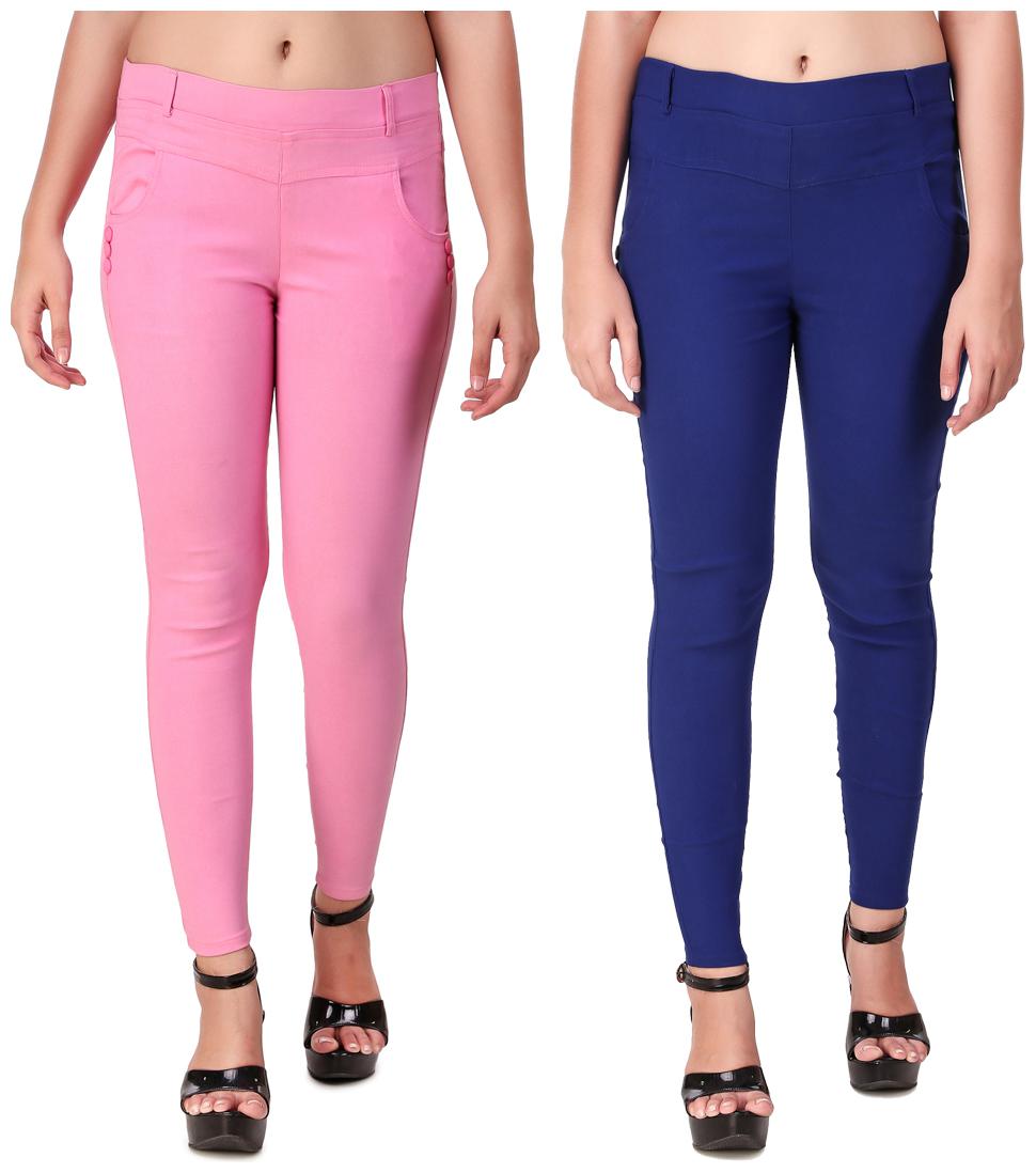 

Red Vee Women Pink Blue Skinny fit Jegging