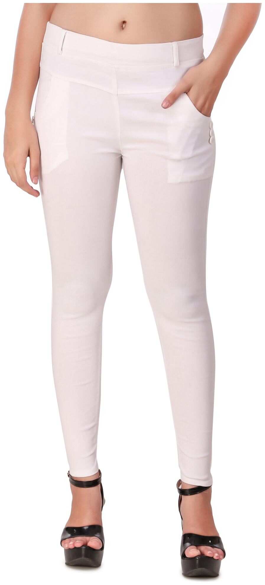 

Red Vee Women White Skinny fit Jegging