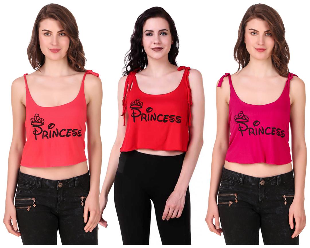 

Red Vee Women Printed Crop top - Multi