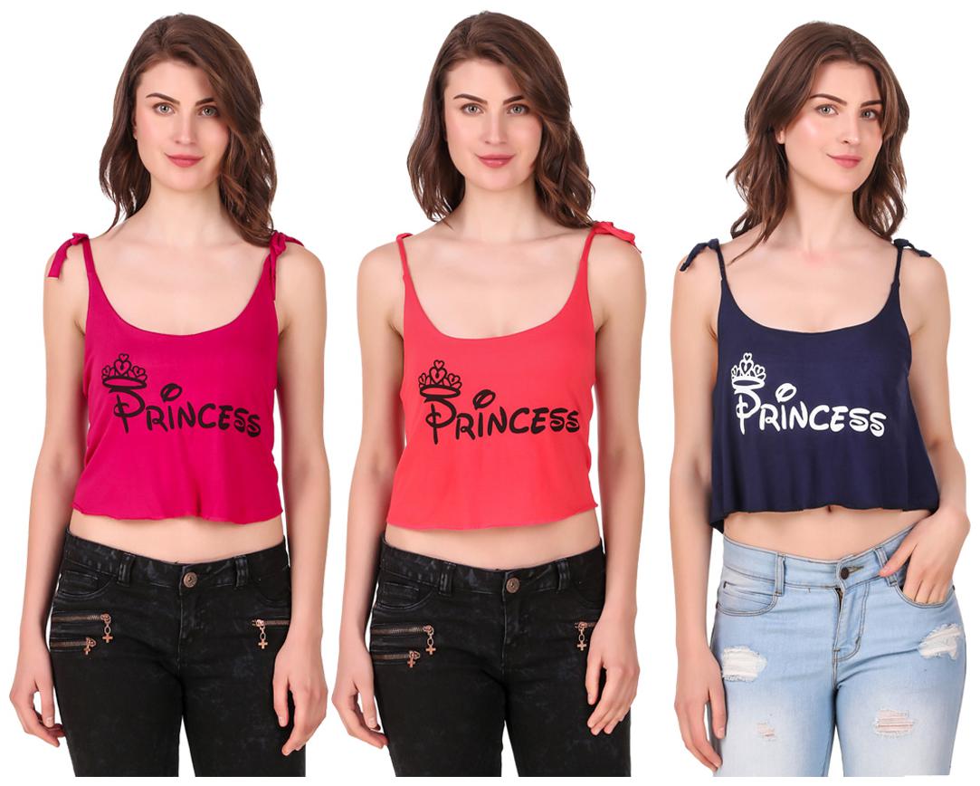 

Red Vee Women Printed Crop top - Multi