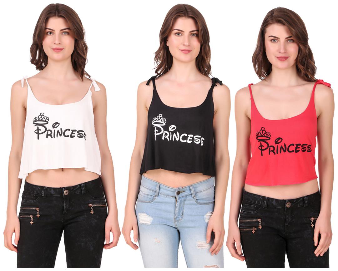 

Red Vee Women Printed Crop top - Multi