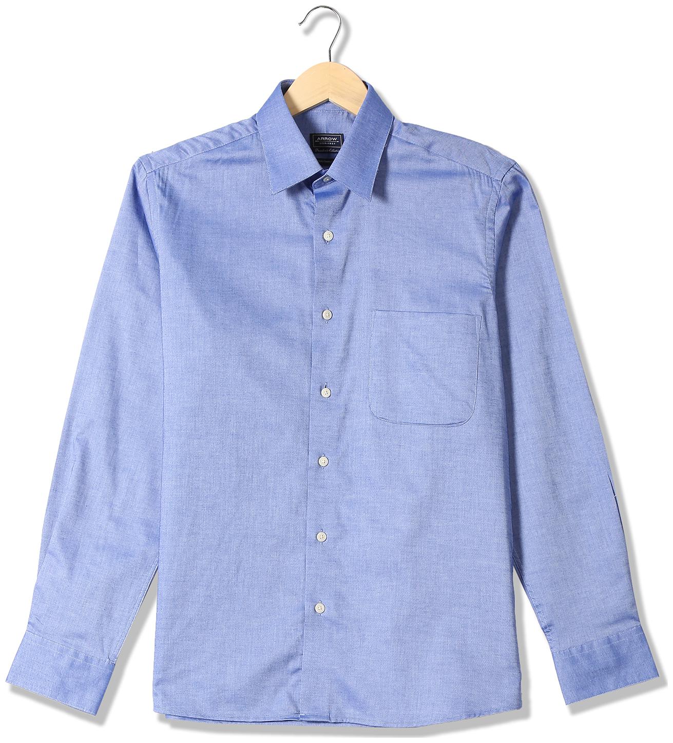 

Arrow Men Regular fit Formal Shirt - Blue
