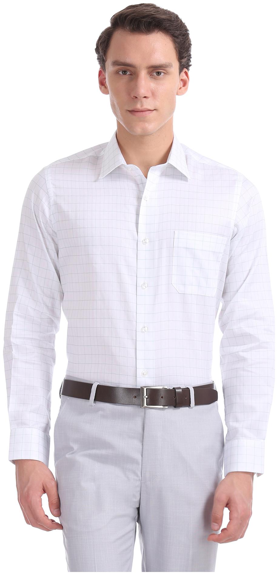 

Arrow Men Regular fit Formal Shirt - White