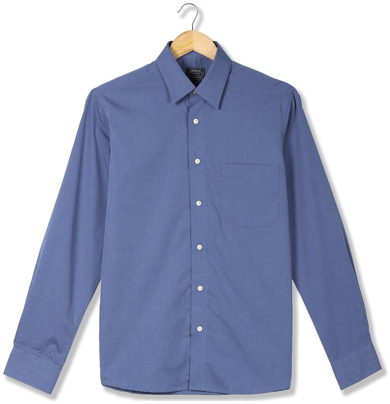 

Arrow Men Regular fit Formal Shirt - Blue