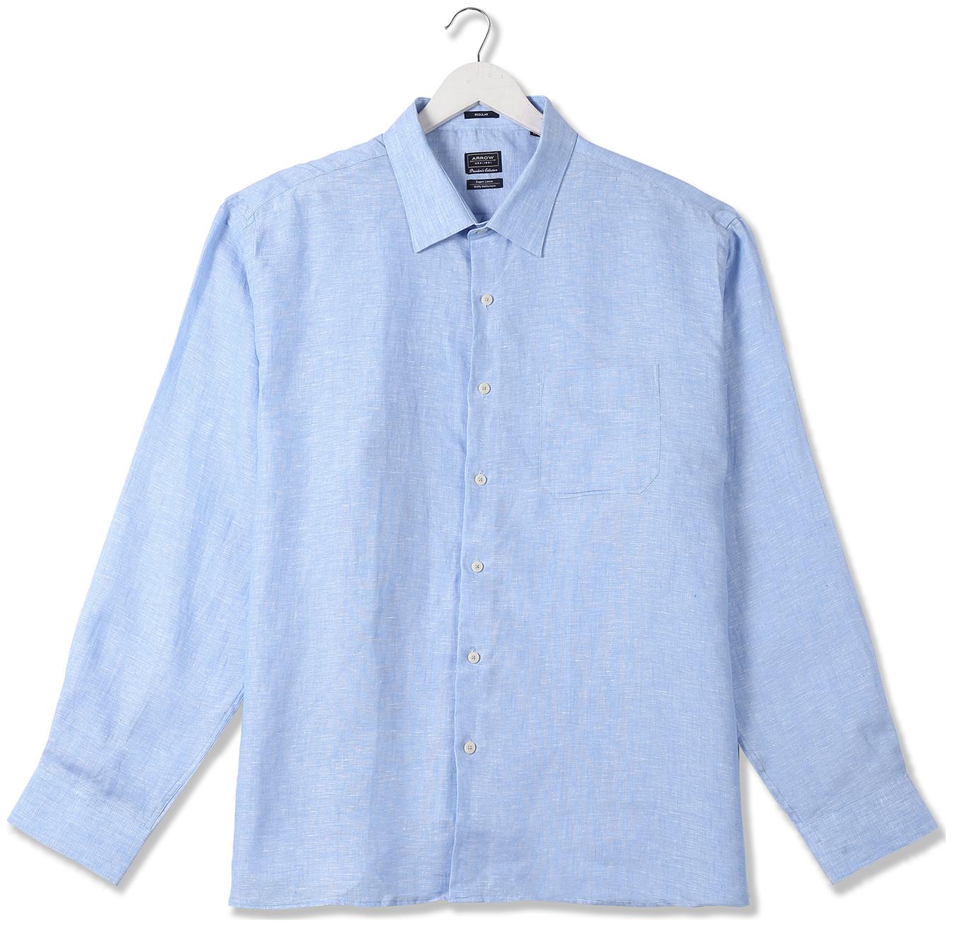 

Arrow Men Regular fit Formal Shirt - Blue