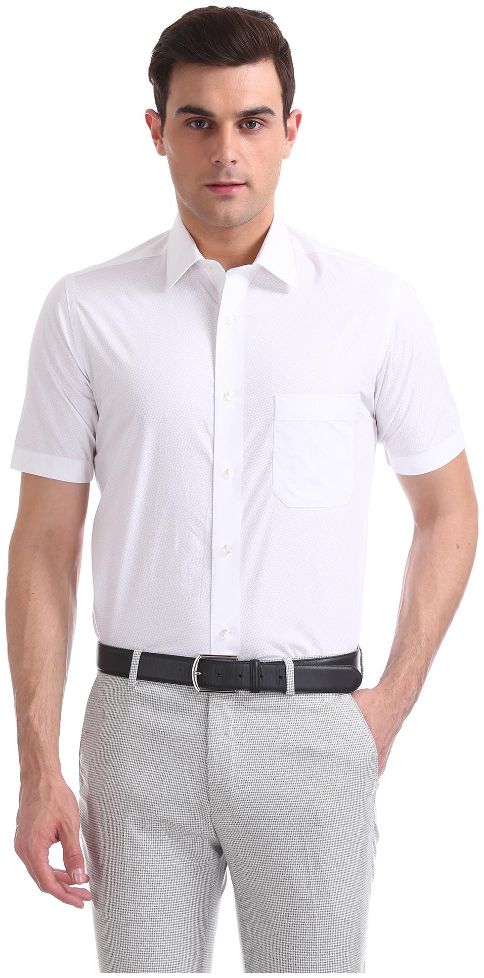 

Arrow Men Regular fit Formal Shirt - White
