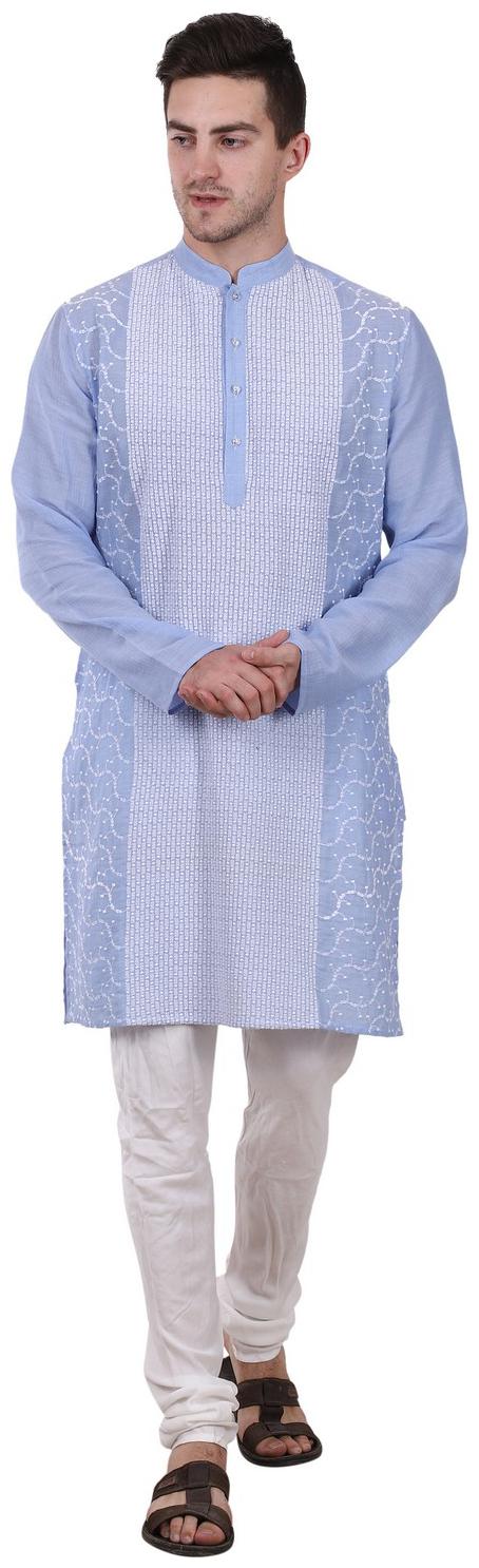 

Reme Men Blue Regular Fit Kurta