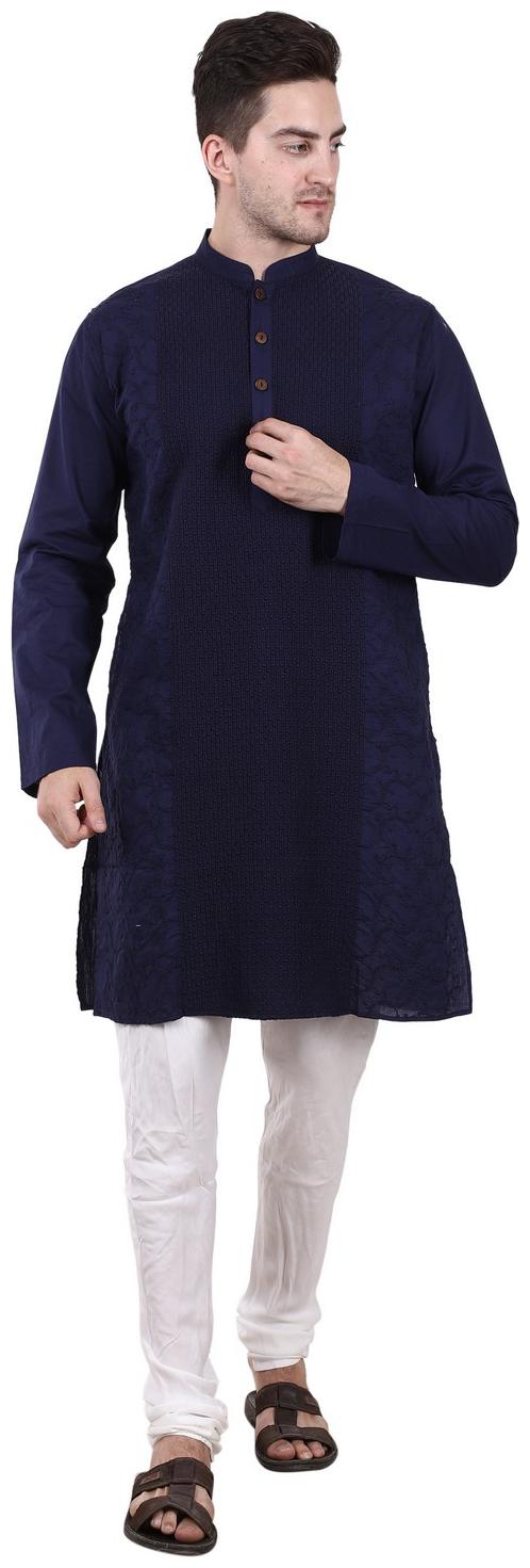 

Reme Men Blue Regular Fit Kurta