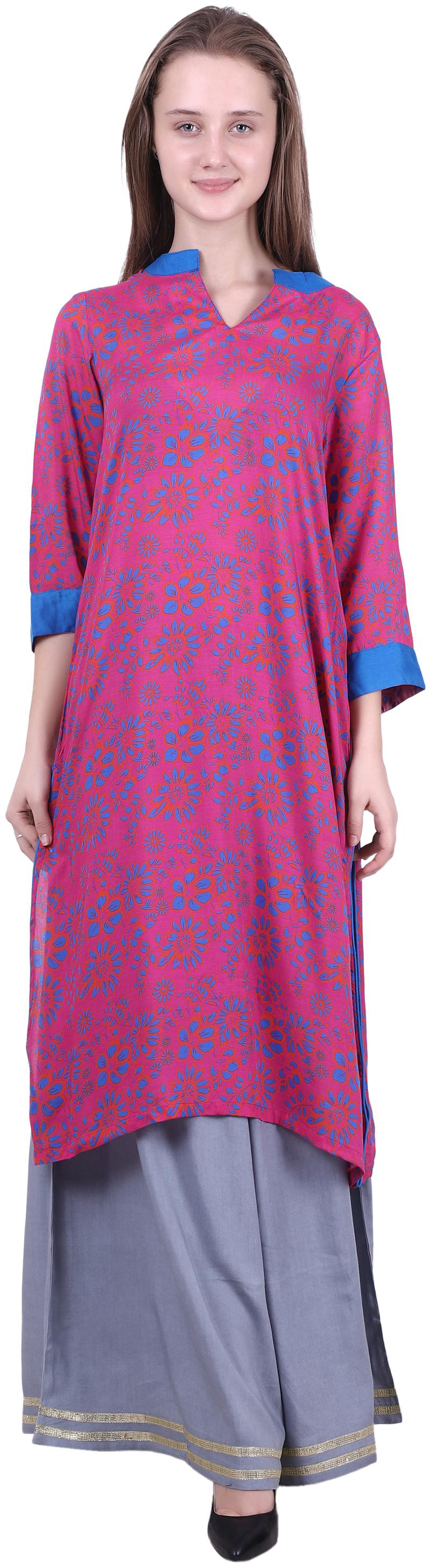 

Reme Viscose Casual Women Kurta multi