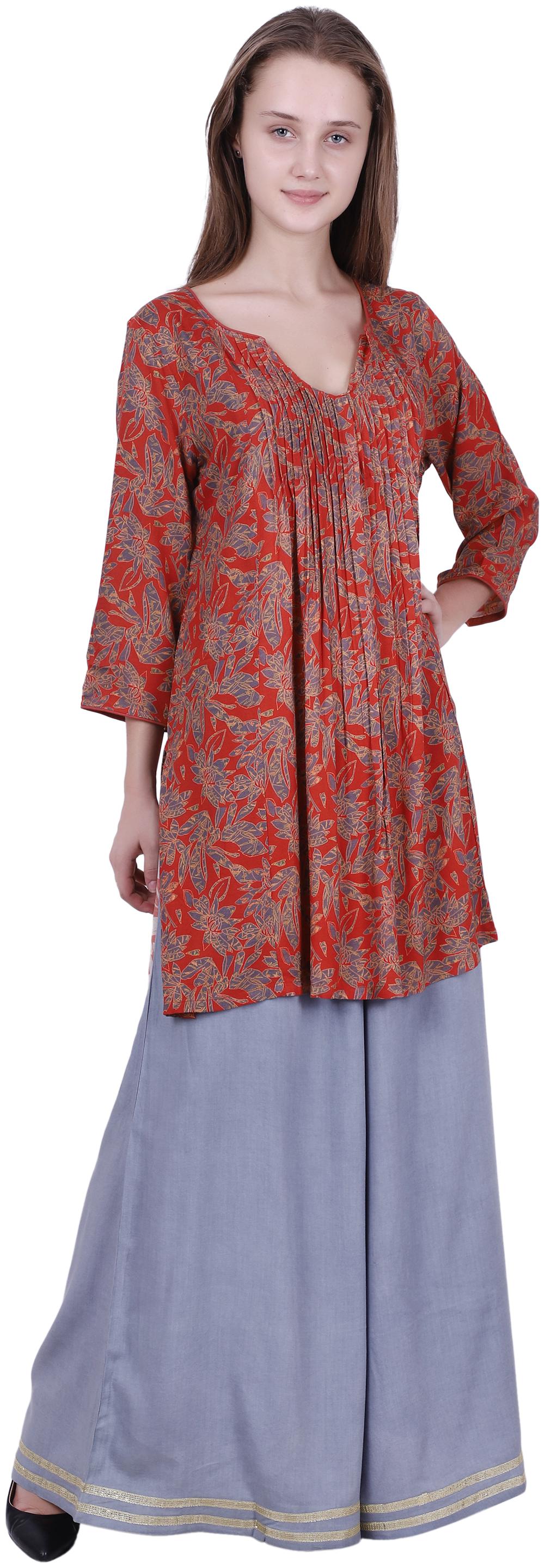 

Reme Viscose Casual Women Kurti multi