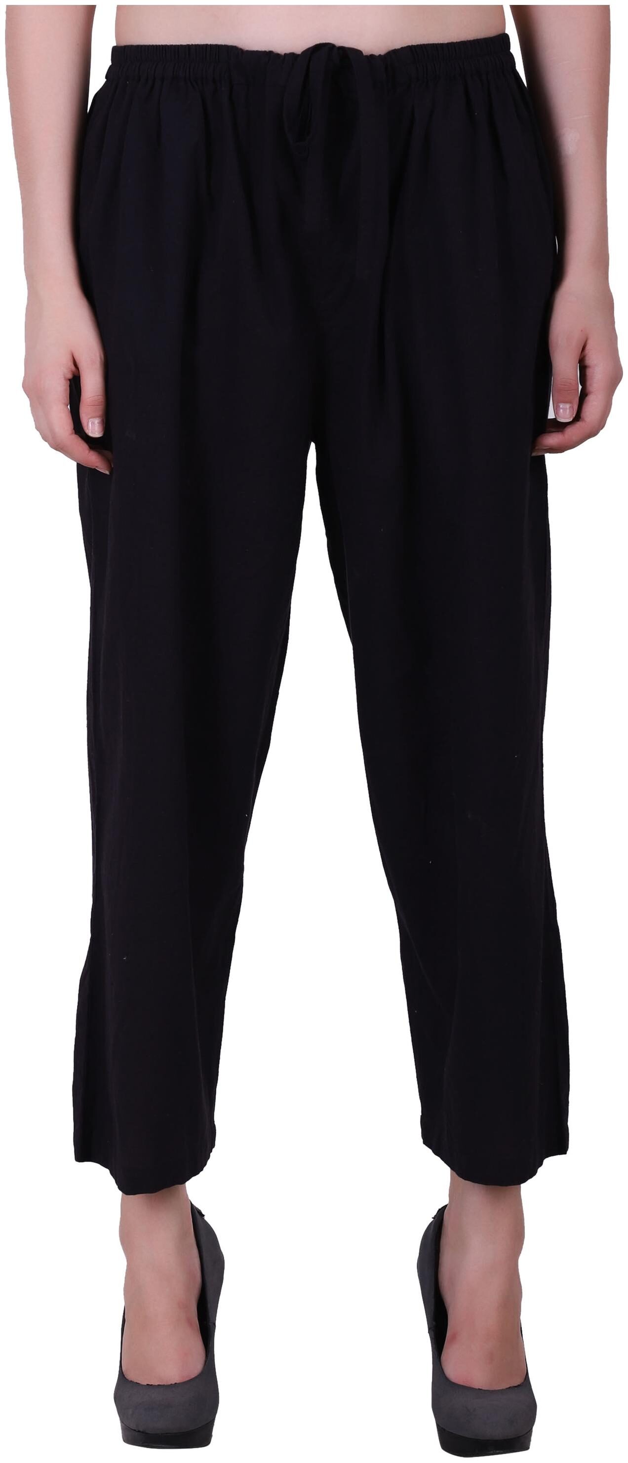 

Reme Women Black Regular fit Regular pants