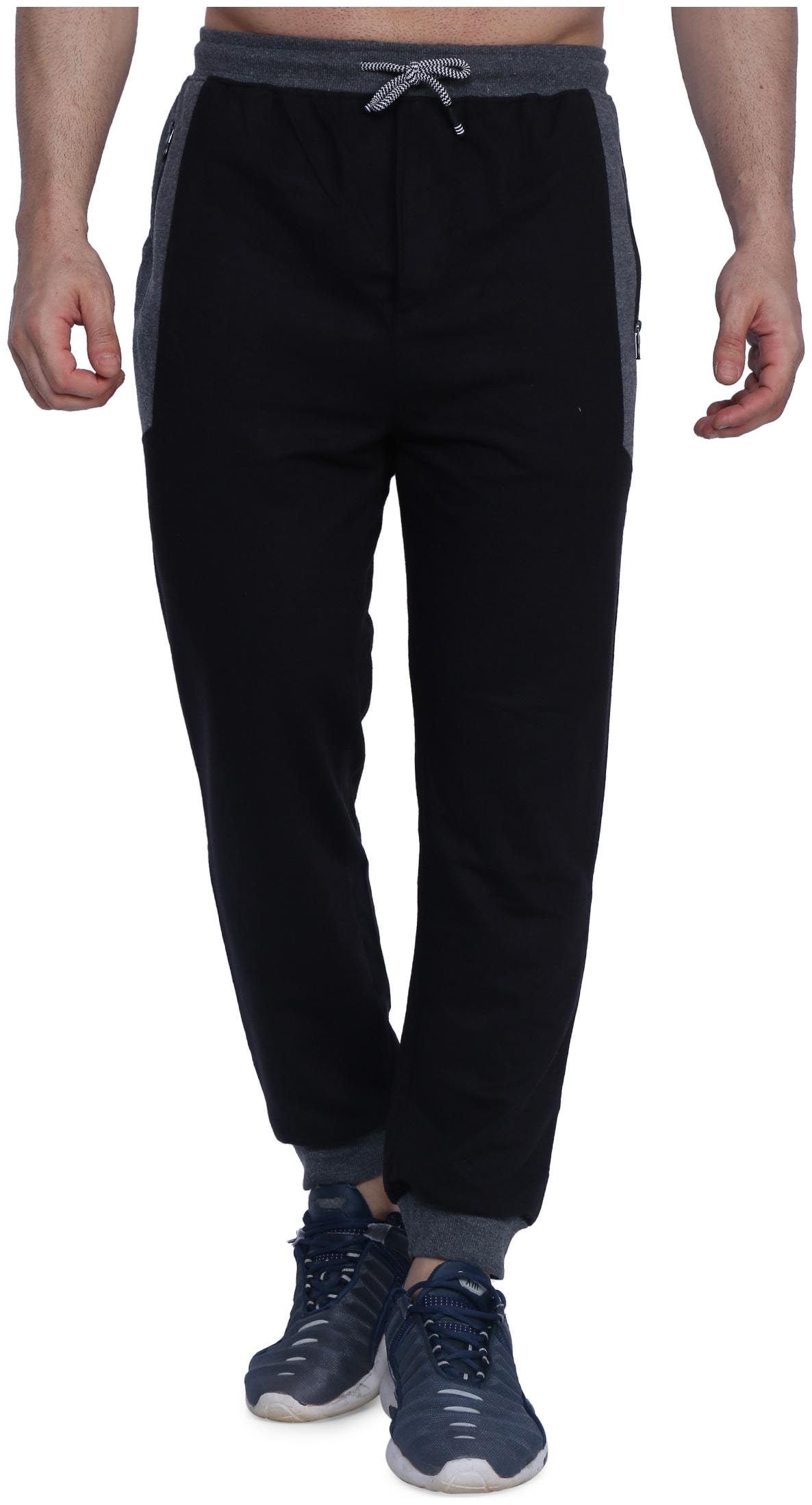

RENZ Men Black Solid Regular fit Joggers