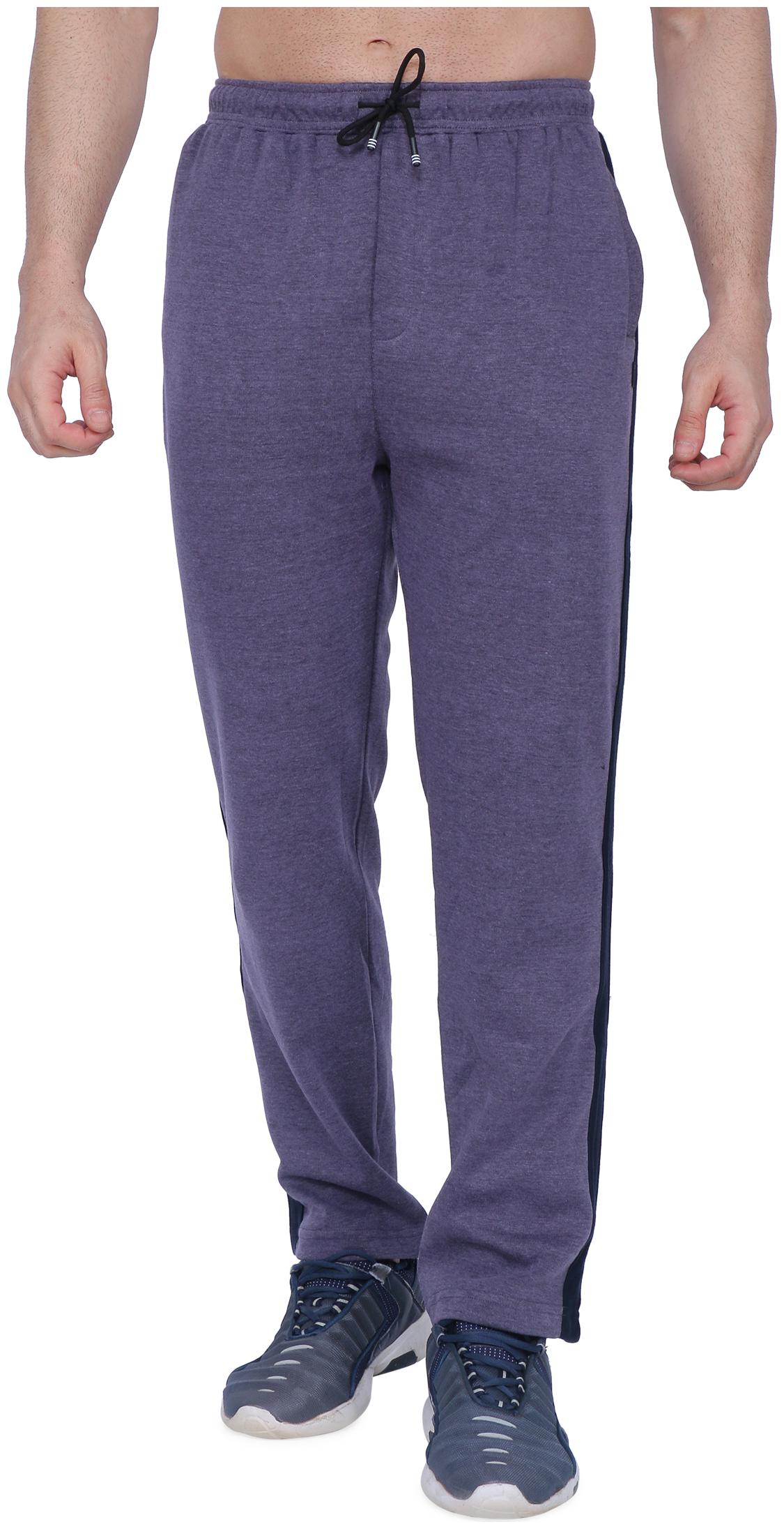 

RENZ Men Blue Solid Regular fit Track pants