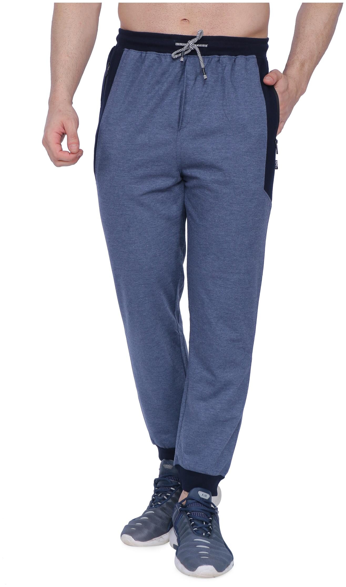 

RENZ Men Blue Solid Regular fit Joggers