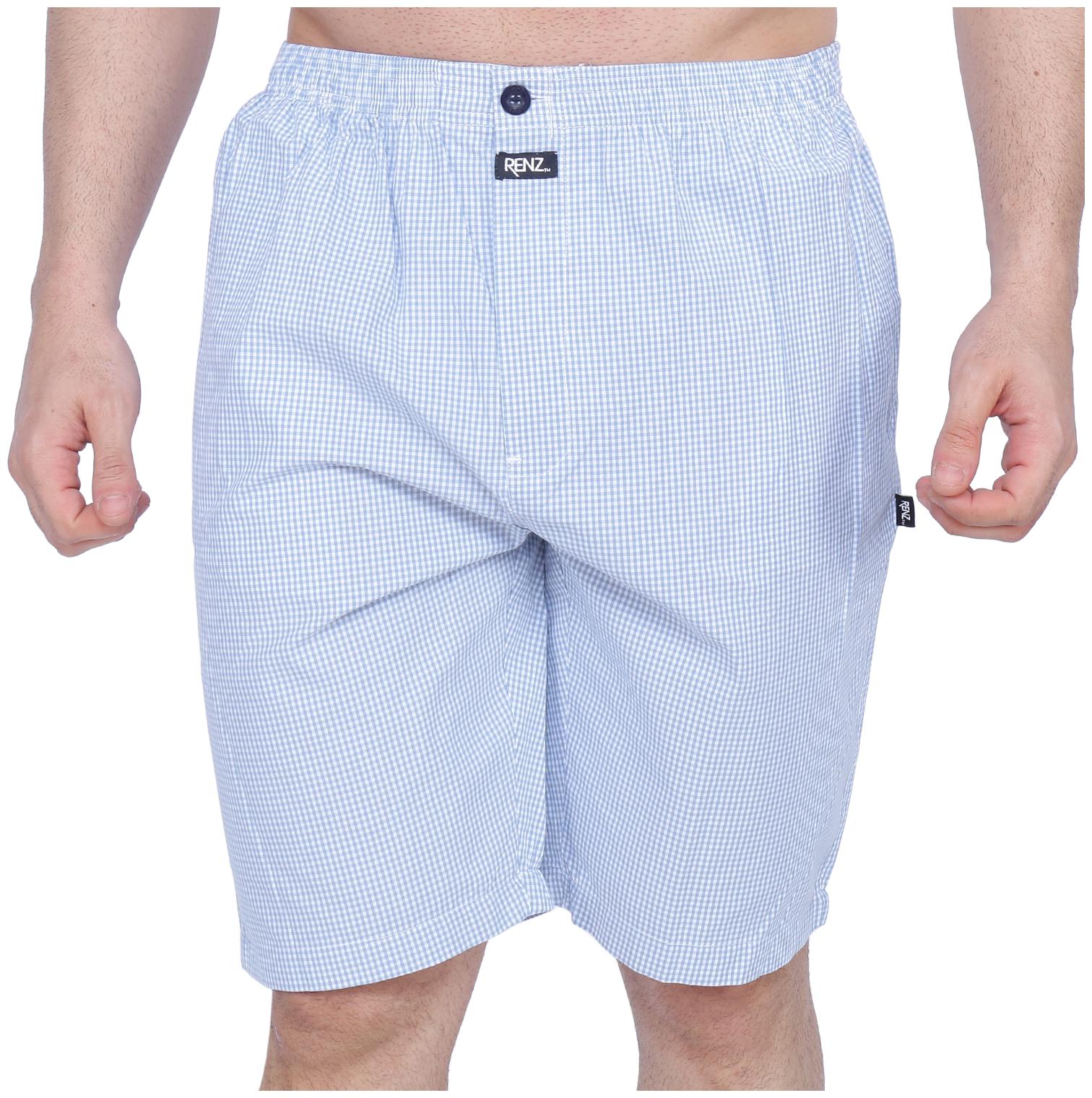 

RENZ Men Blue Regular Fit Regular Shorts