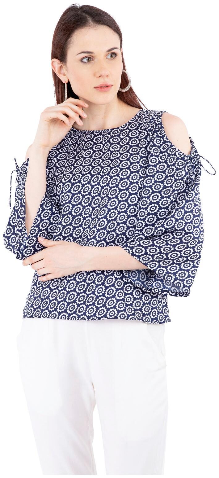 

Rewon fashion Forever Women Solid A-line top - Multi