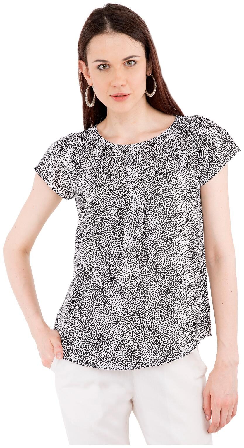 

Rewon fashion Forever Women Printed A-line top - Grey