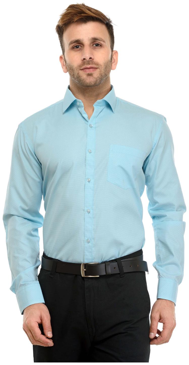 

RG Designers Men Slim fit Formal Shirt - Blue