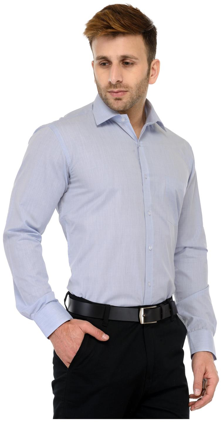 

RG Designers Men Slim fit Formal Shirt - Blue