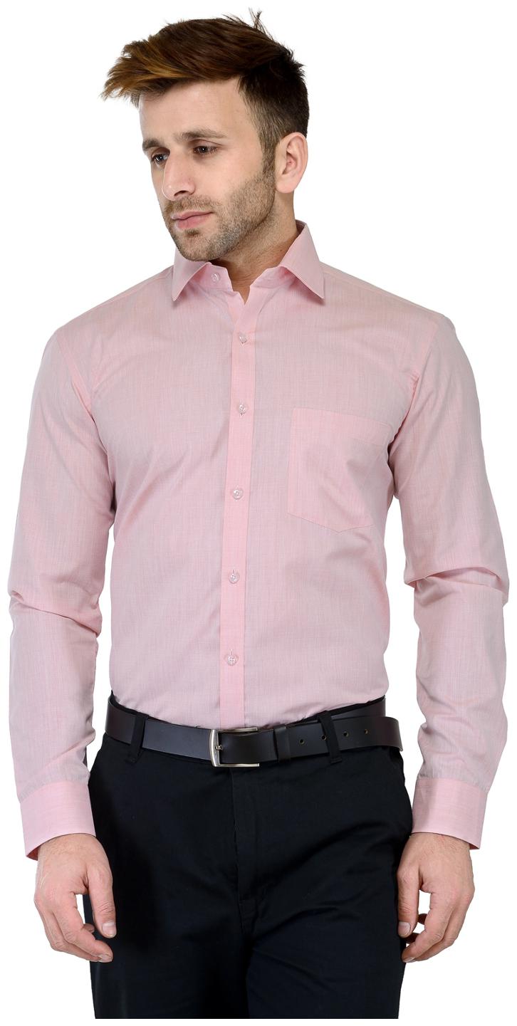 

RG Designers Men Slim fit Formal Shirt - Pink