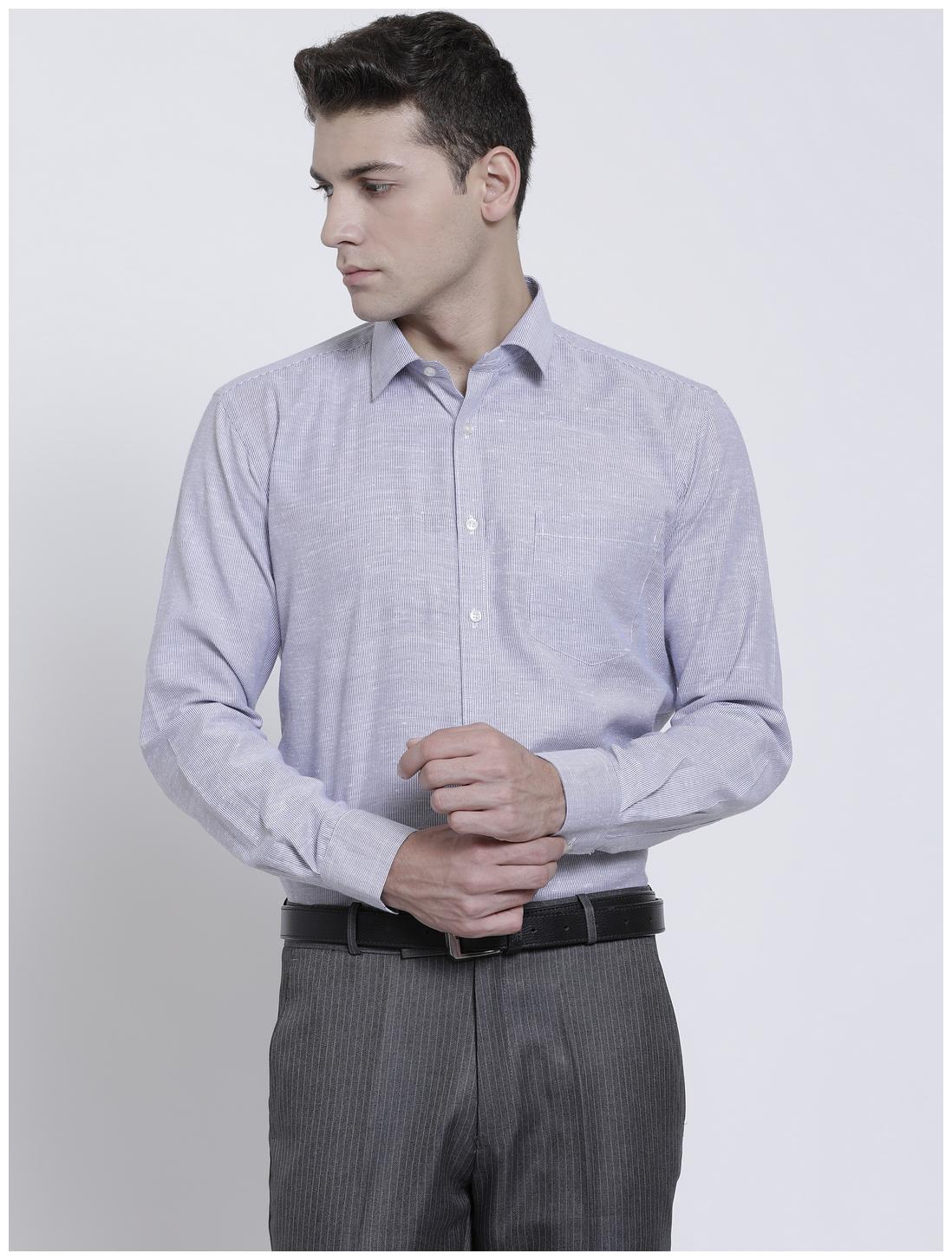 

RG Designers Men Slim fit Formal Shirt - Grey