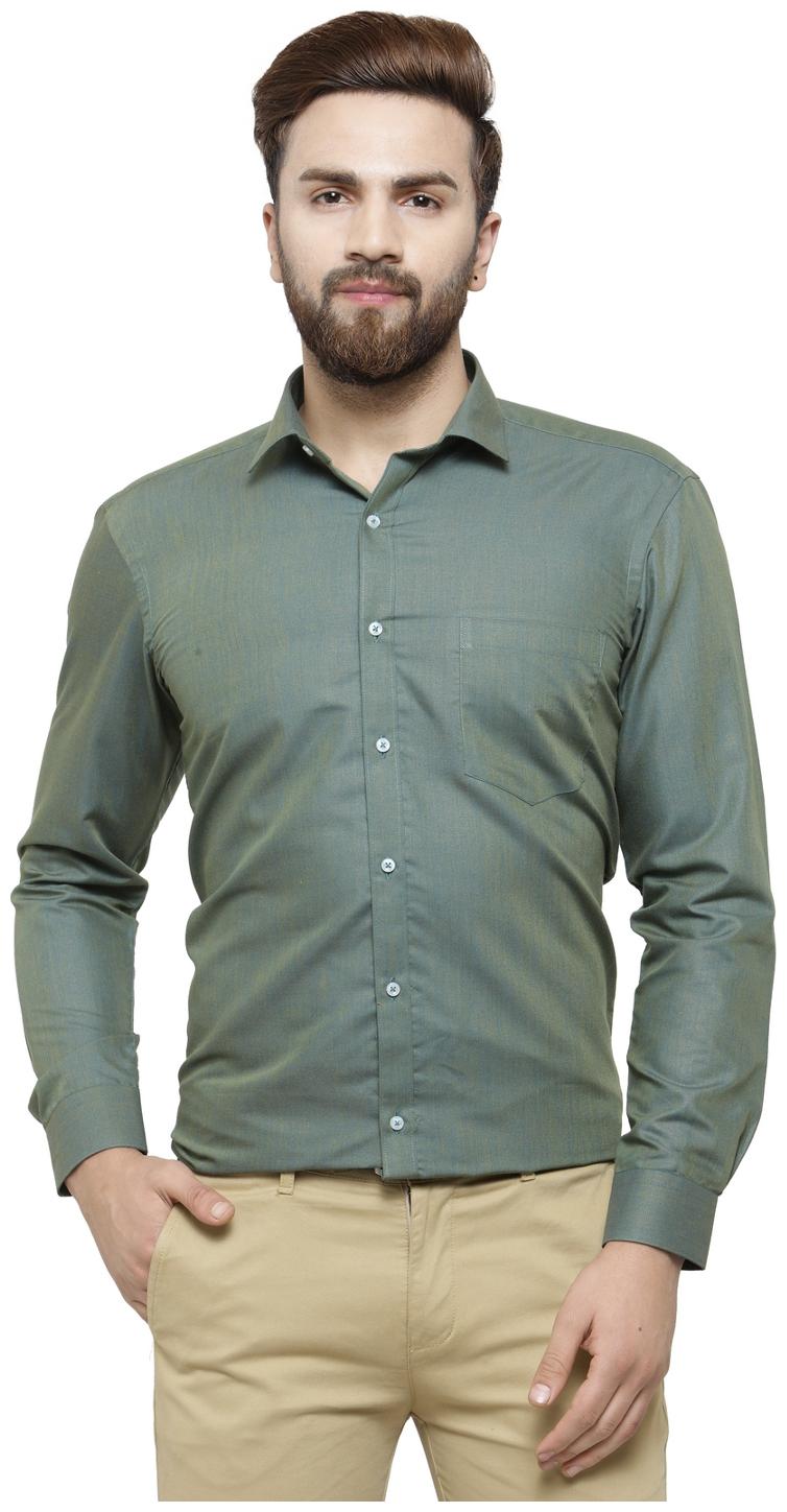 

RG Designers Men Slim fit Formal Shirt - Grey