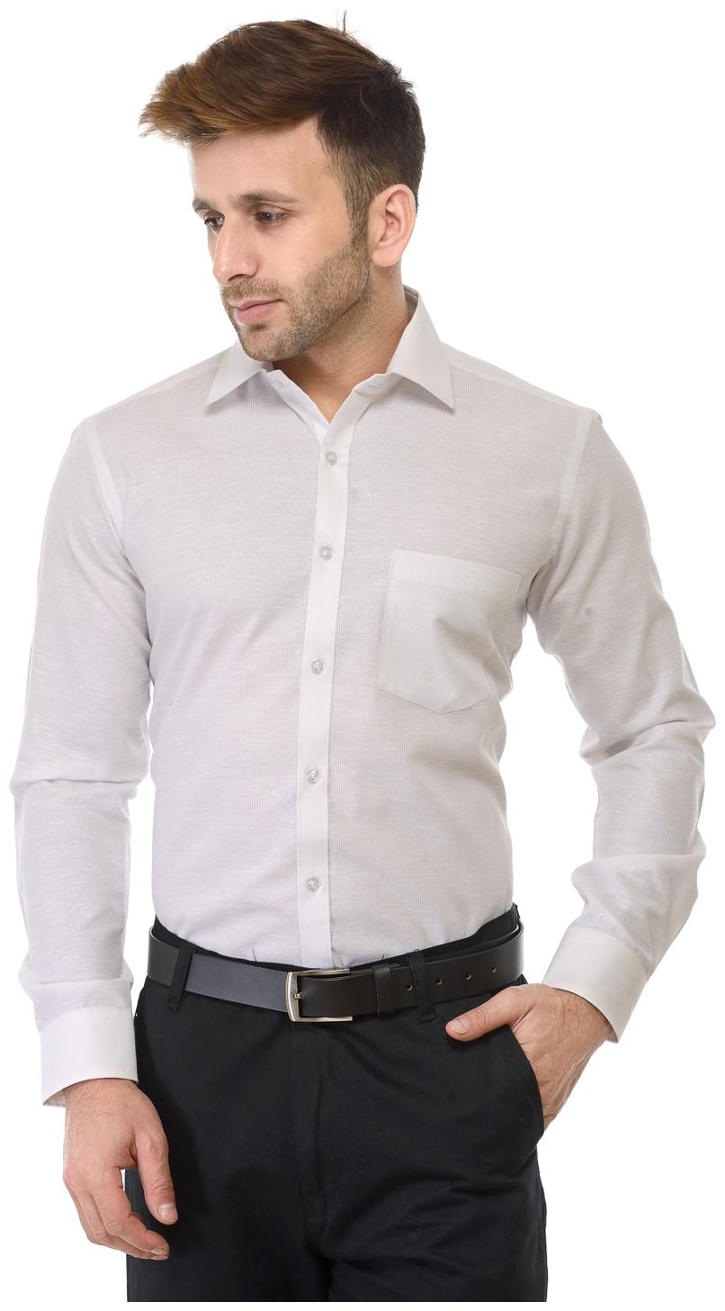 

RG Designers Men Slim fit Formal Shirt - Grey