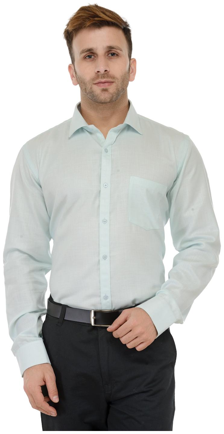 

RG Designers Men Slim fit Formal Shirt - Grey