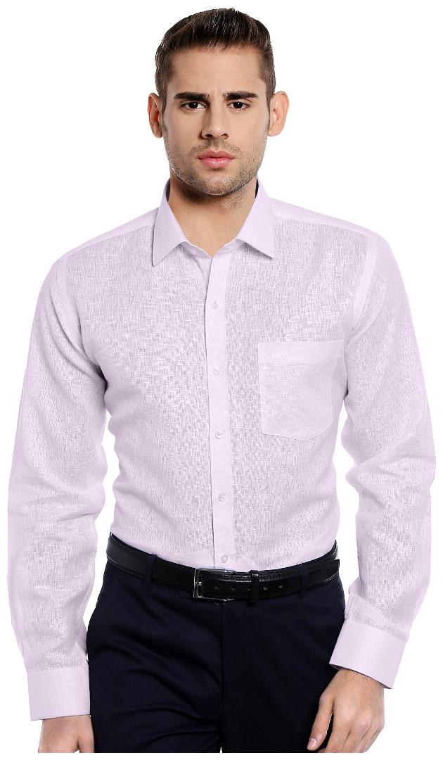 

RG Designers Men Slim fit Formal Shirt - White