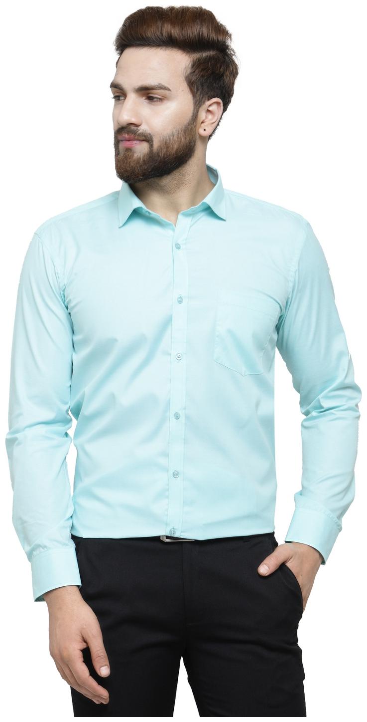 

RG Designers Men Slim fit Formal Shirt - Blue