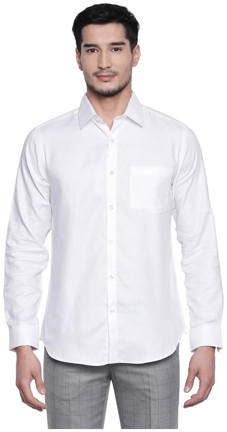 

Richard Parker by Pantaloons Men Slim fit Formal Shirt - White