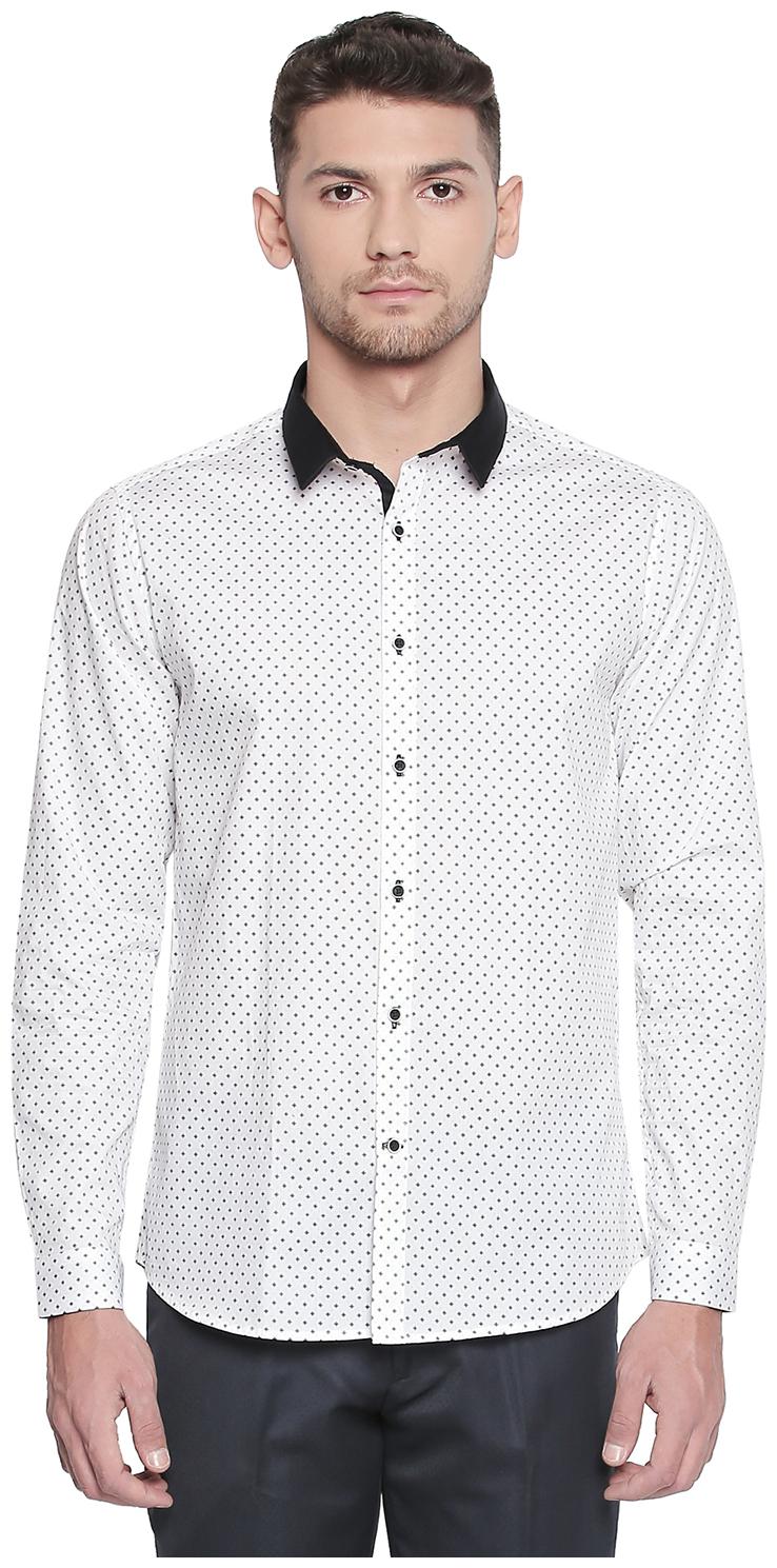 

Richard Parker by Pantaloons Men Multi Printed Slim Fit Casual Shirt