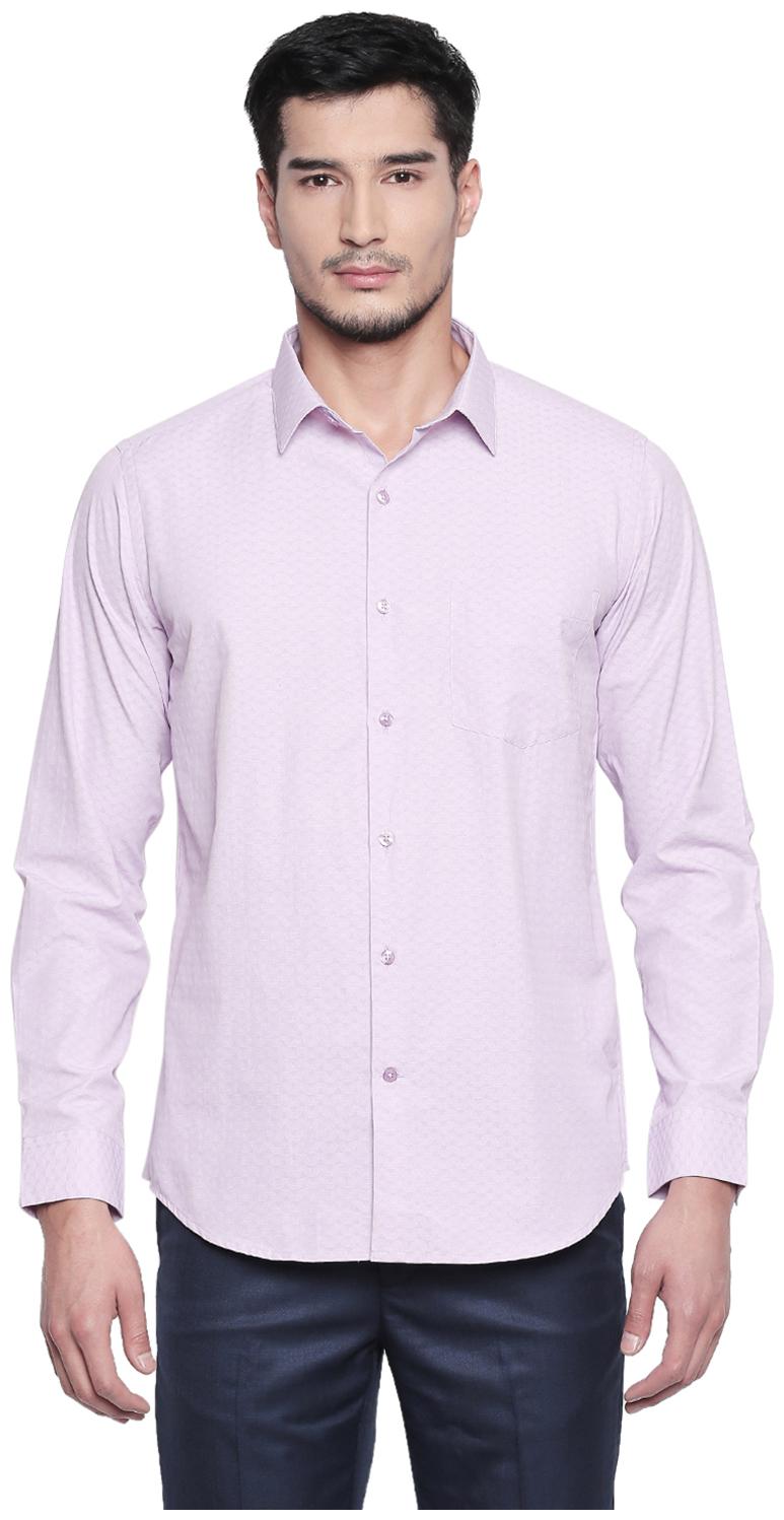 

Richard Parker by Pantaloons Men Slim fit Formal Shirt - Purple